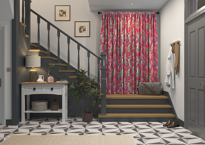 Aviary, Pomegranate - Made to Measure Curtains - Image 7